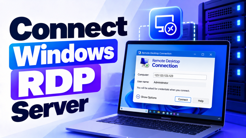 connect windows rdp server