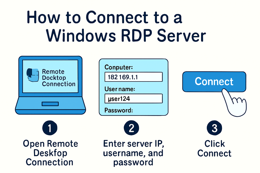 How to Connect to a Windows RDP Server: A Step-by-Step Guide