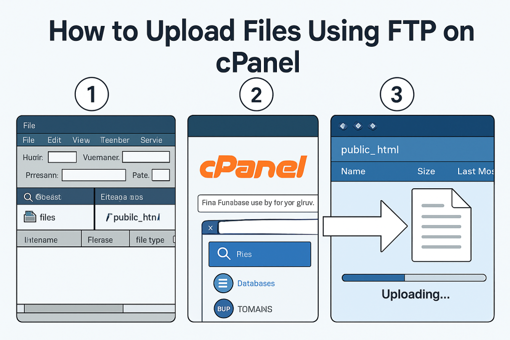 How to Upload Files Using FTP on cPanel: Step-by-Step Guide