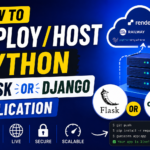 how-to-host-python-flask-django-application