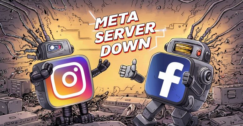 Instagram/Facebook Server Down 2024